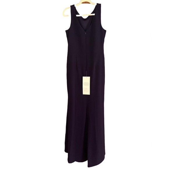 BA Nites - Sleeveless Ruffle Bow Dress Size 14 - Picture 5 of 7